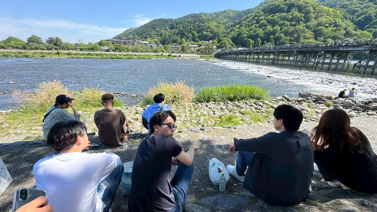 社員旅行（滋賀・京都）の様子